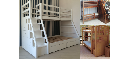 Зверніть увагу на наш асортимент двоярусних ліжок!
