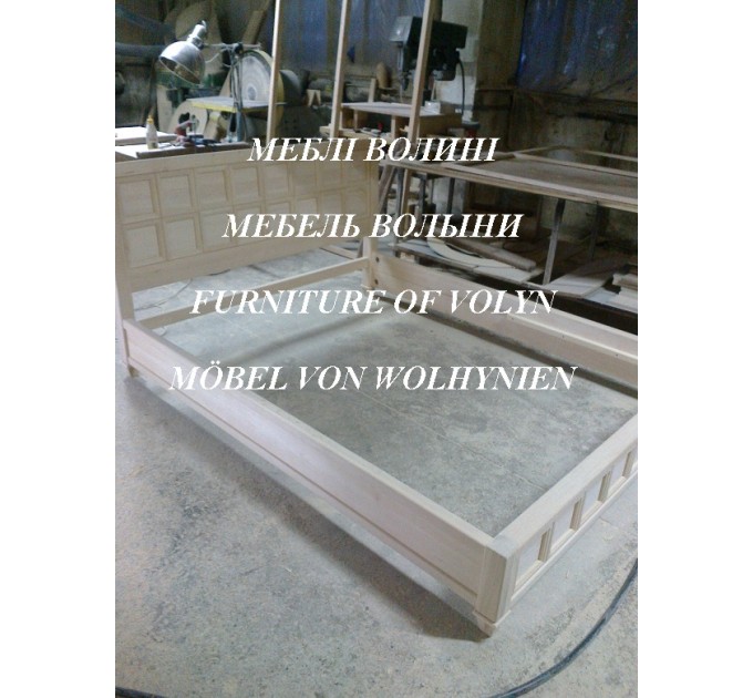 Двоспальне ліжко "Айва" від тм Меблі Волині