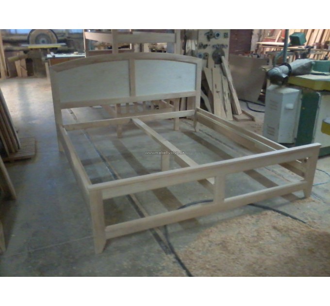 Двоспальне ліжко "Бастед" від тм Меблі Волині