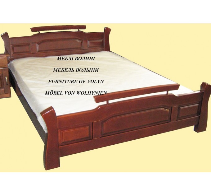 Двоспальне ліжко "Схід" від тм Меблі Волині
