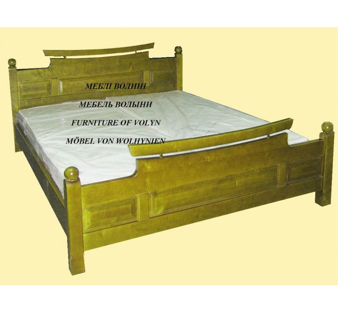 Двоспальне ліжко "Схід" від тм Меблі Волині