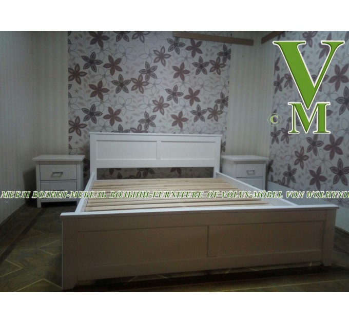 Двоспальне ліжко "Княжна-NEW" від тм Меблі Волині