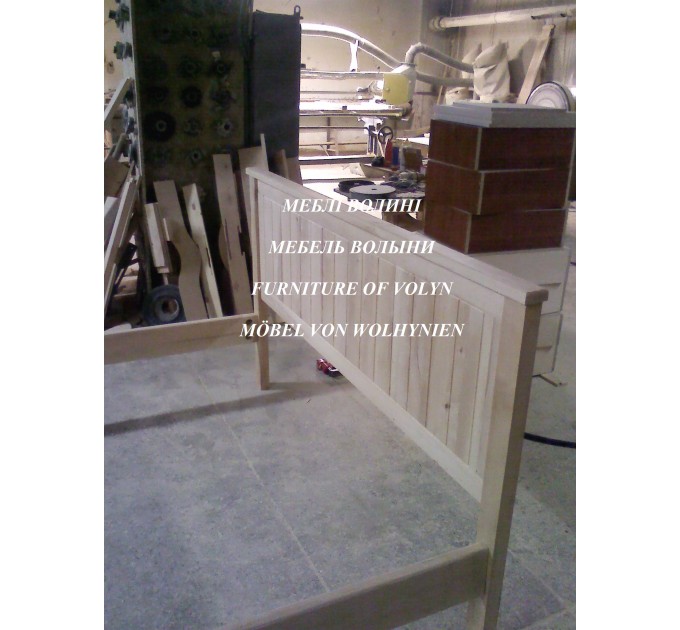 Двоспальне ліжко "Купідон" від тм Меблі Волині