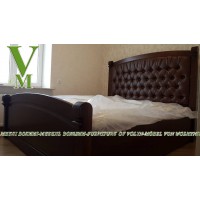 Двоспальне ліжко "Мій Світ+Каретна Стяжка"