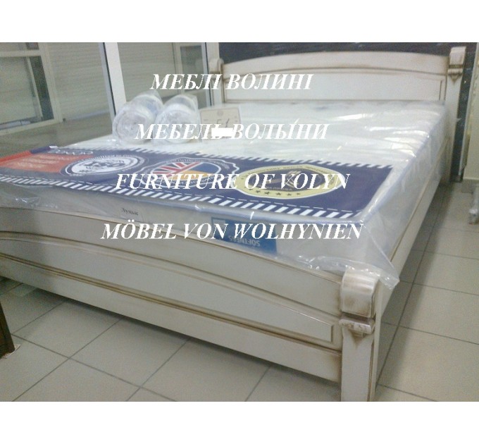 Двоспальне ліжко "Мій Світ" від тм Меблі Волині