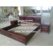 Двоспальне ліжко "Нефертіті" від тм Меблі Волині