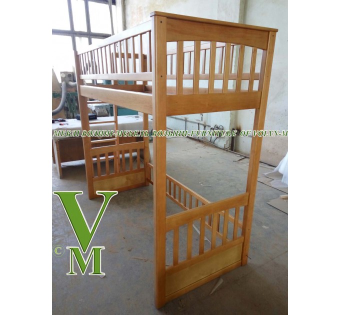 Двоярусне ліжко "Аліса-Чердак" від тм Меблі Волині