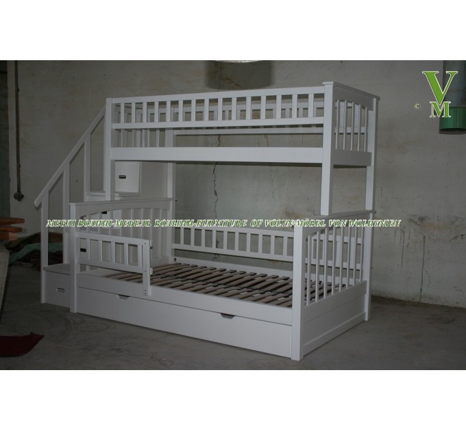 Двоярусне ліжко "Аліса-Плюс" від тм Меблі Волині