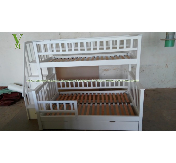 Двоярусне ліжко "Аліса-Плюс" від тм Меблі Волині