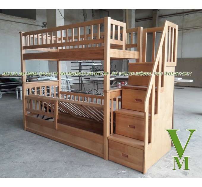 Двоярусне ліжко "Аліса" від тм Меблі Волині