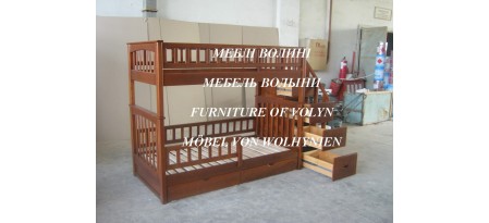 двоярусні ліжка буча, ліжка буча, ліжка з дерева буча, дитячі ліжка буча, кровати буча, двухъярусные кровати бучаа