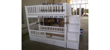 двоярусні ліжка первомайський, ліжка первомайський, ліжка з дерева первомайський, дитячі ліжка первомайський