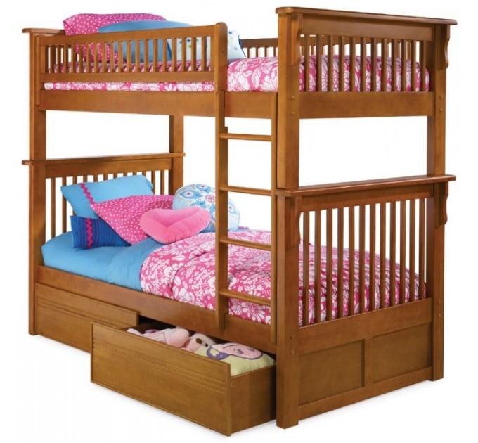 Двоярусне ліжко "Аскольд" від тм Меблі Волині