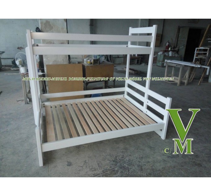 Двоярусне ліжко "Бенжамін" від тм Меблі Волині