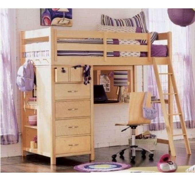 Двоярусне ліжко "Метелик" від тм Меблі Волині