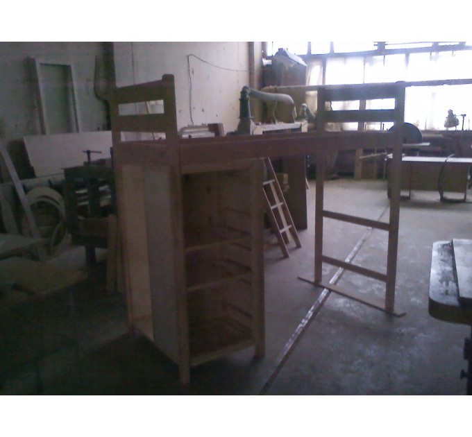 Двоярусне ліжко "Метелик" від тм Меблі Волині