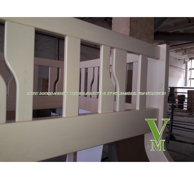 Двоярусне ліжко "Кароліна" від тм Меблі Волині