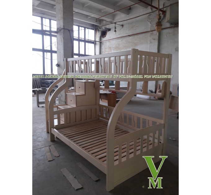 Двоярусне ліжко "Кароліна" від тм Меблі Волині