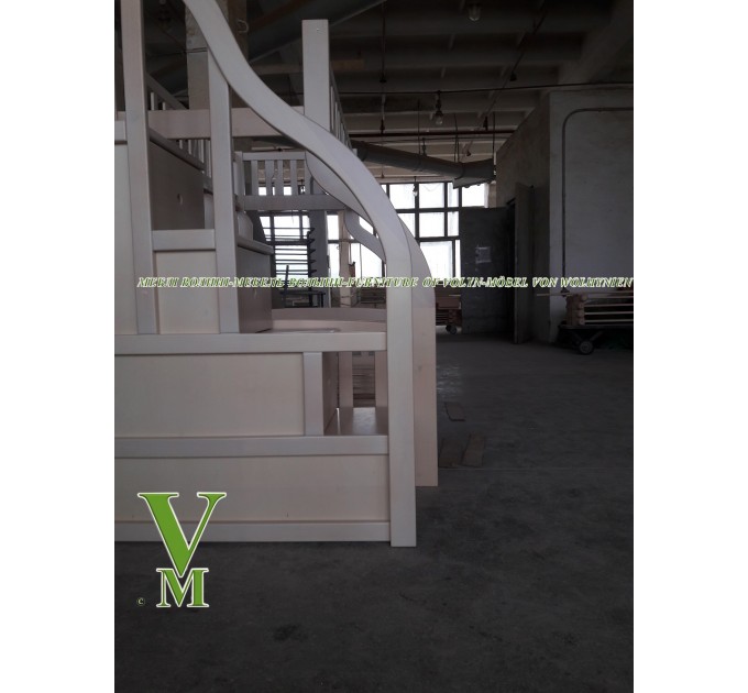 Двоярусне ліжко "Кароліна" від тм Меблі Волині