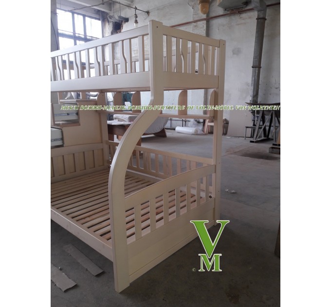 Двоярусне ліжко "Кароліна" від тм Меблі Волині