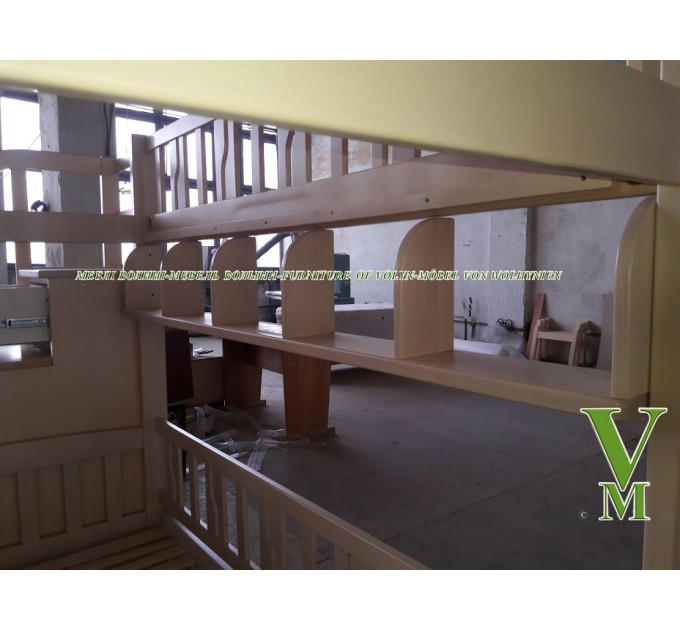 Двоярусне ліжко "Кароліна" від тм Меблі Волині