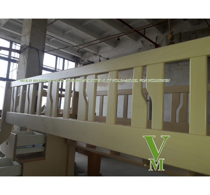 Двоярусне ліжко "Кароліна" від тм Меблі Волині