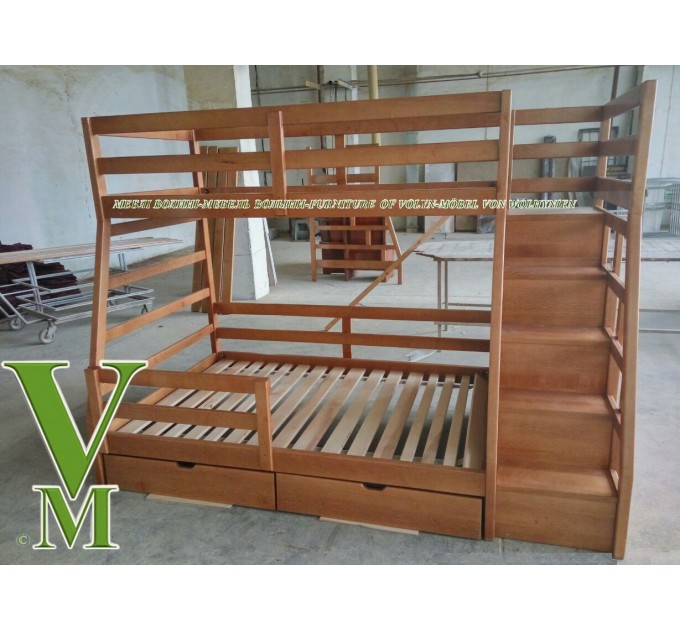 Двоярусне ліжко "Домінікана" від тм Меблі Волині