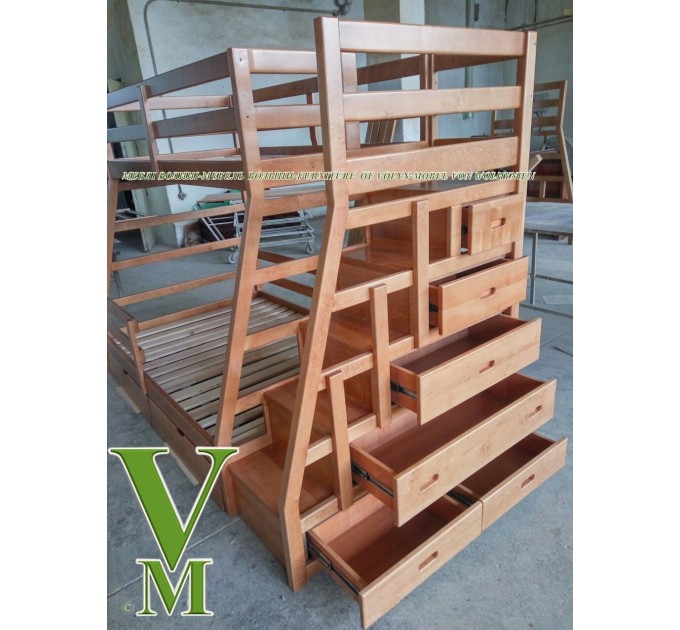 Двоярусне ліжко "Домінікана" від тм Меблі Волині