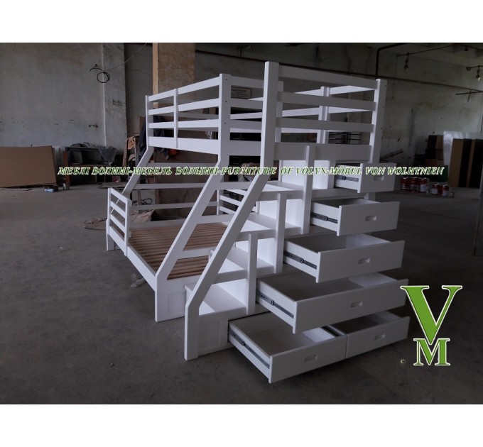 Двоярусне ліжко "Домінікана" від тм Меблі Волині