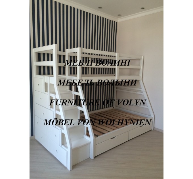 Двоярусне ліжко "Домінікана" від тм Меблі Волині