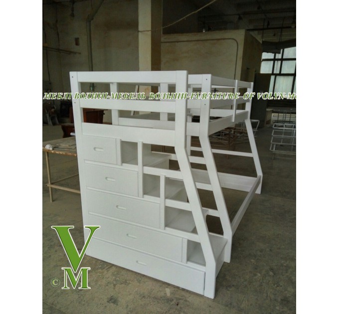 Двоярусне ліжко "Домінікана" від тм Меблі Волині