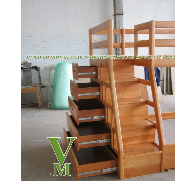 Двоярусне ліжко "Домінікана" від тм Меблі Волині
