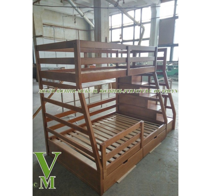 Двоярусне ліжко "Домінікана" від тм Меблі Волині