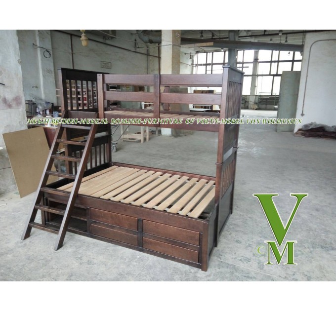 Двоярусне ліжко "Ельбрус" від тм Меблі Волині