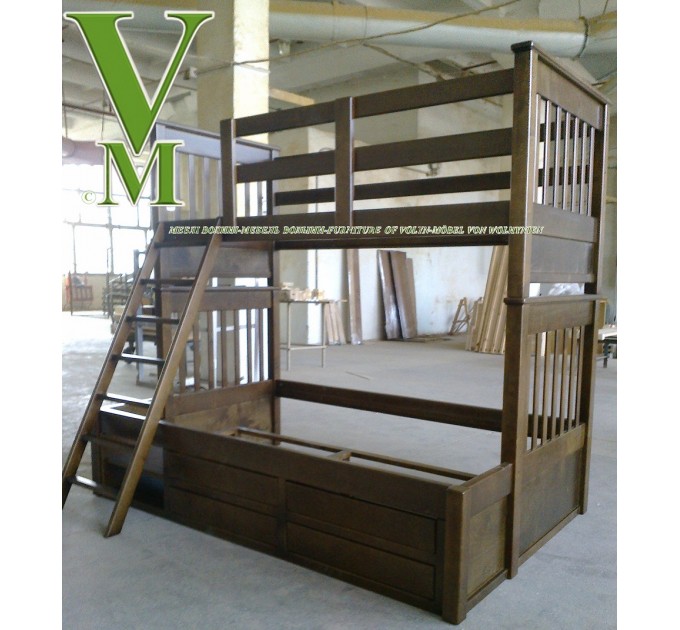 Двоярусне ліжко "Ельбрус" від тм Меблі Волині