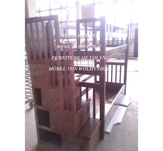 Двоярусне ліжко "Філя" від тм Меблі Волині