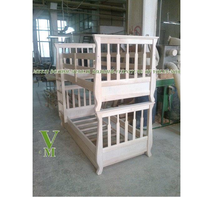 Двоярусне ліжко "Флай" від тм Меблі Волині