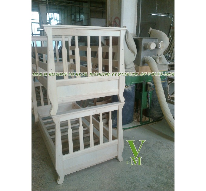 Двоярусне ліжко "Флай" від тм Меблі Волині