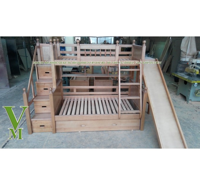 Двоярусне ліжко "Фортеця" від тм Меблі Волині