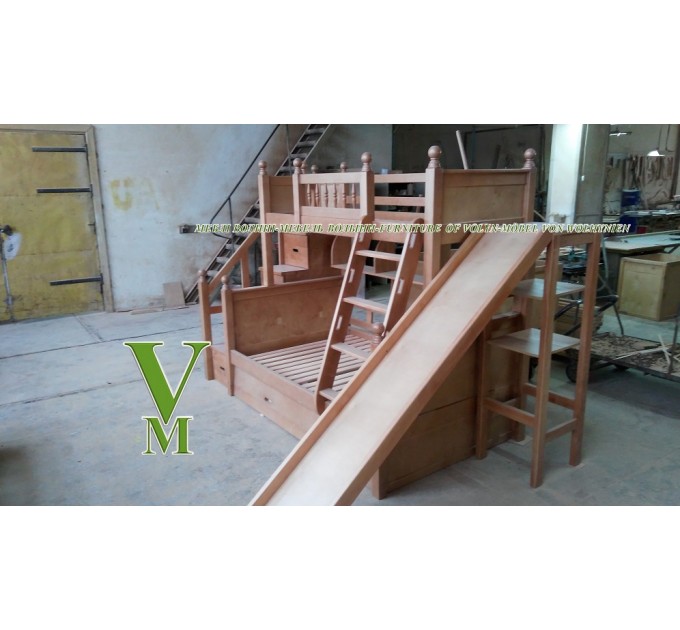 Двоярусне ліжко "Фортеця" від тм Меблі Волині