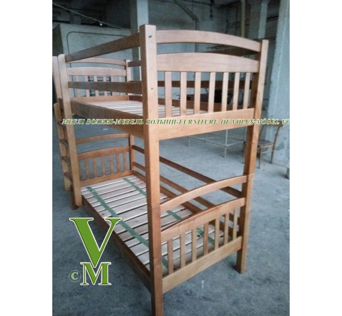 Двоярусне ліжко "Іриска" від тм Меблі Волині