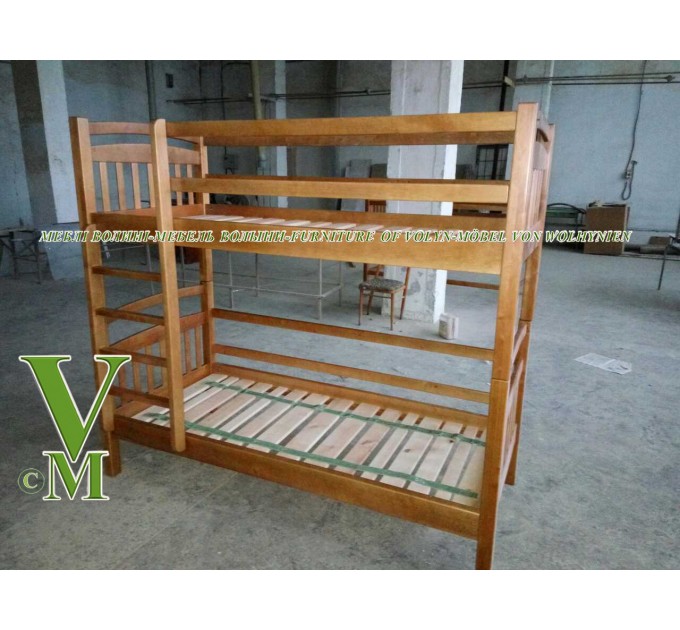 Двоярусне ліжко "Іриска" від тм Меблі Волині