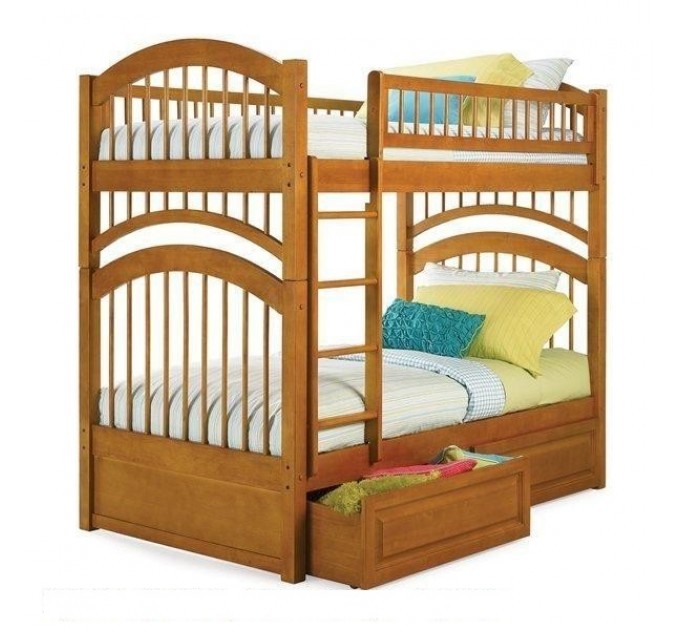 Двоярусне ліжко "Кузьма" від тм Меблі Волині