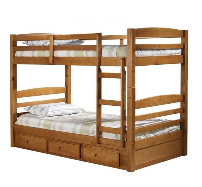 Двоярусне ліжко "Лео" від тм Меблі Волині