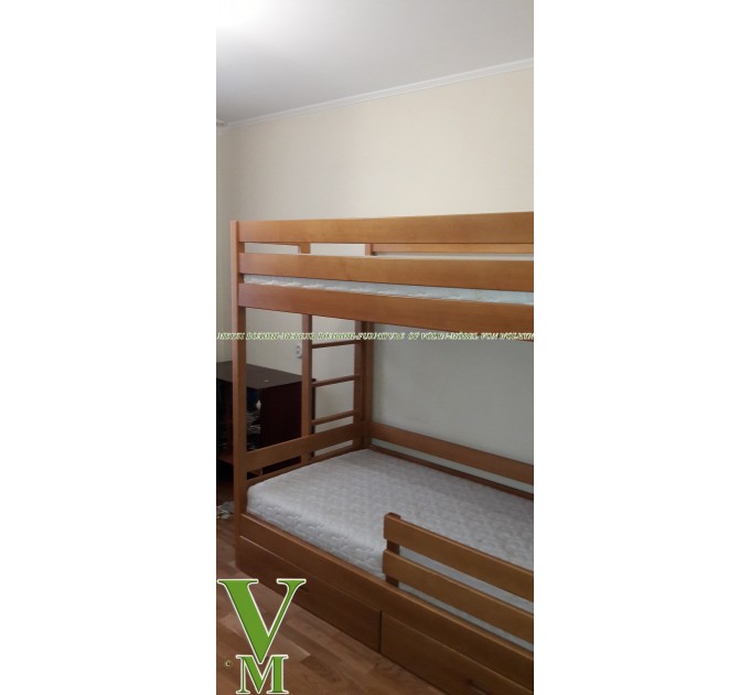 Двоярусне ліжко "Ліза" від тм Меблі Волині