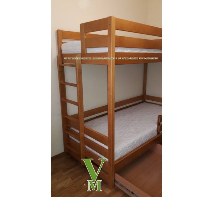 Двоярусне ліжко "Ліза" від тм Меблі Волині