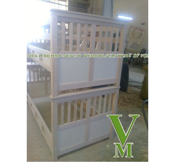 Двоярусне ліжко "Мімоза" від тм Меблі Волині