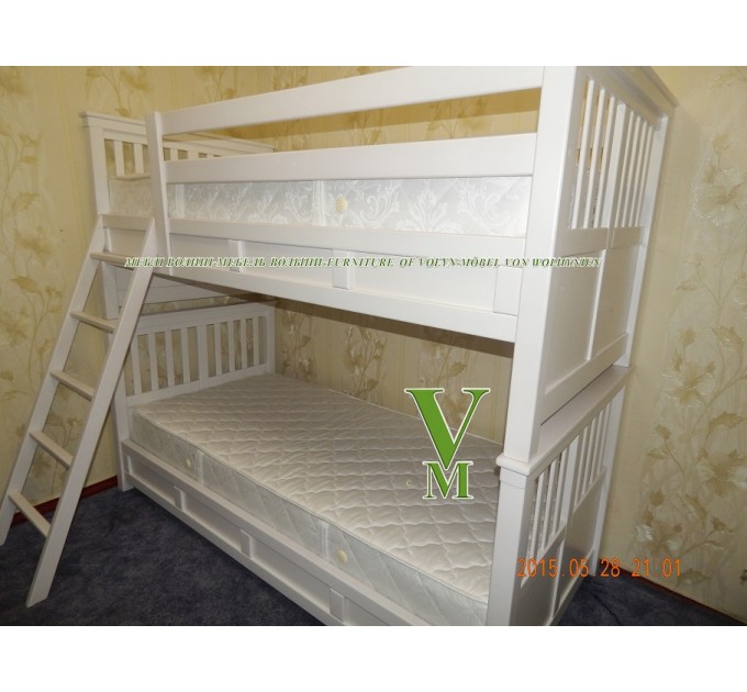 Двоярусне ліжко "Мімоза" від тм Меблі Волині