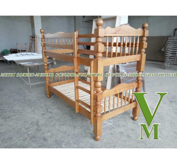 Двоярусне ліжко "Мустафа" від тм Меблі Волині