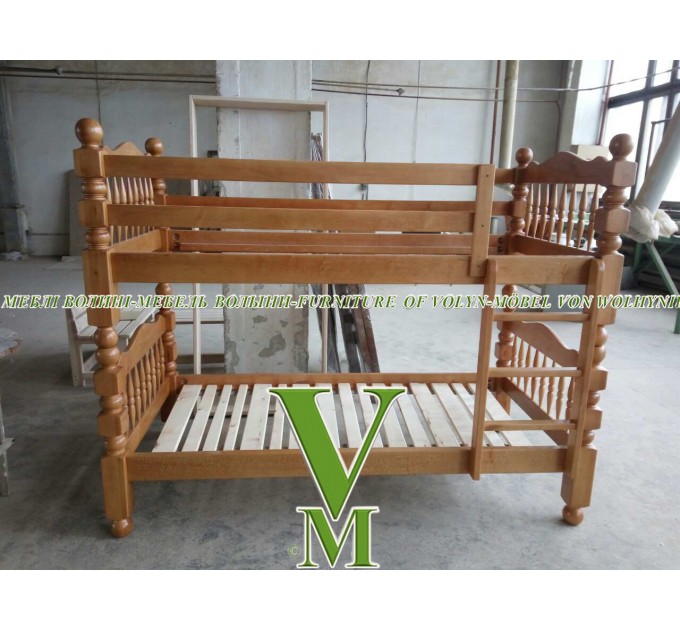 Двоярусне ліжко "Мустафа" від тм Меблі Волині